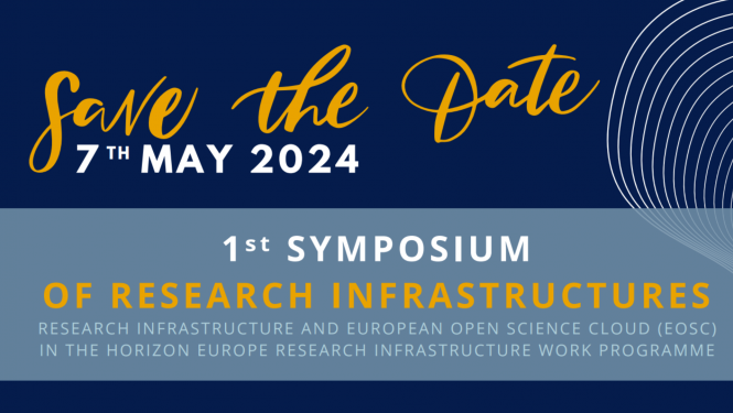 1st symposium of research infrastructure