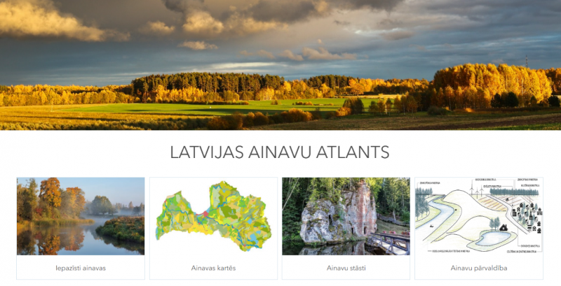LATVIJAS AINAVU ATLANTS
