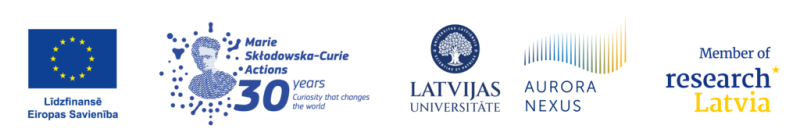 LU Zinātnieku nakts projekta logo kopa