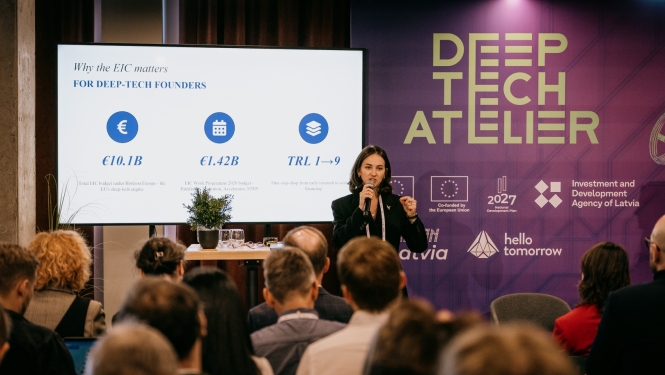 LZP piedalās DeepTech2026