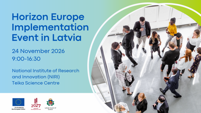 "Horizon Europe" implementation event in Latvia
