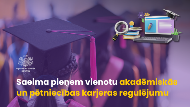 IZM veidots titulattēls par Saeimas pieņemto lēmumu