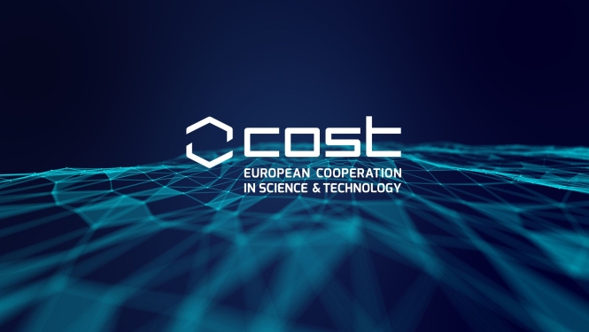 Ilustratívs attéls ar COST programmas logo 