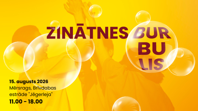 Zinātnes burbulis Mērsragā