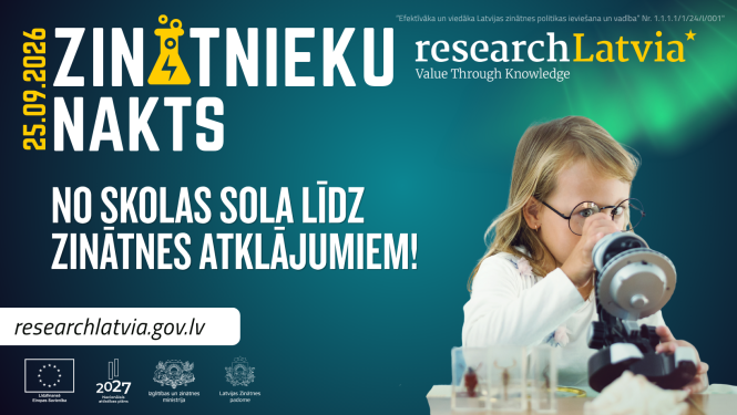 zinātnieku nakts - informācija par skolēnu grupu un klašu apmeklējumiem zinātnieku naktī