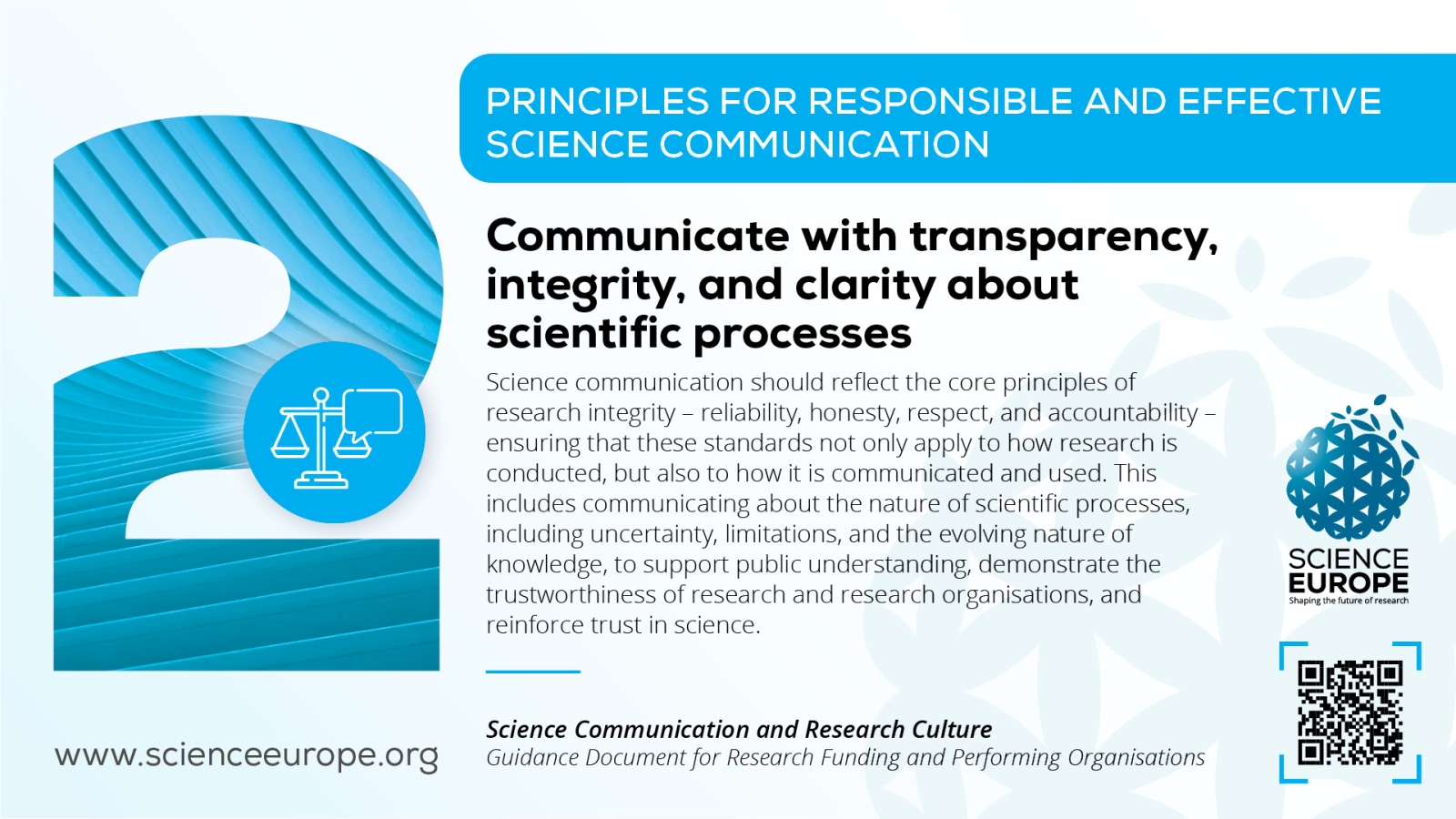 Science Europe Supporting Materials