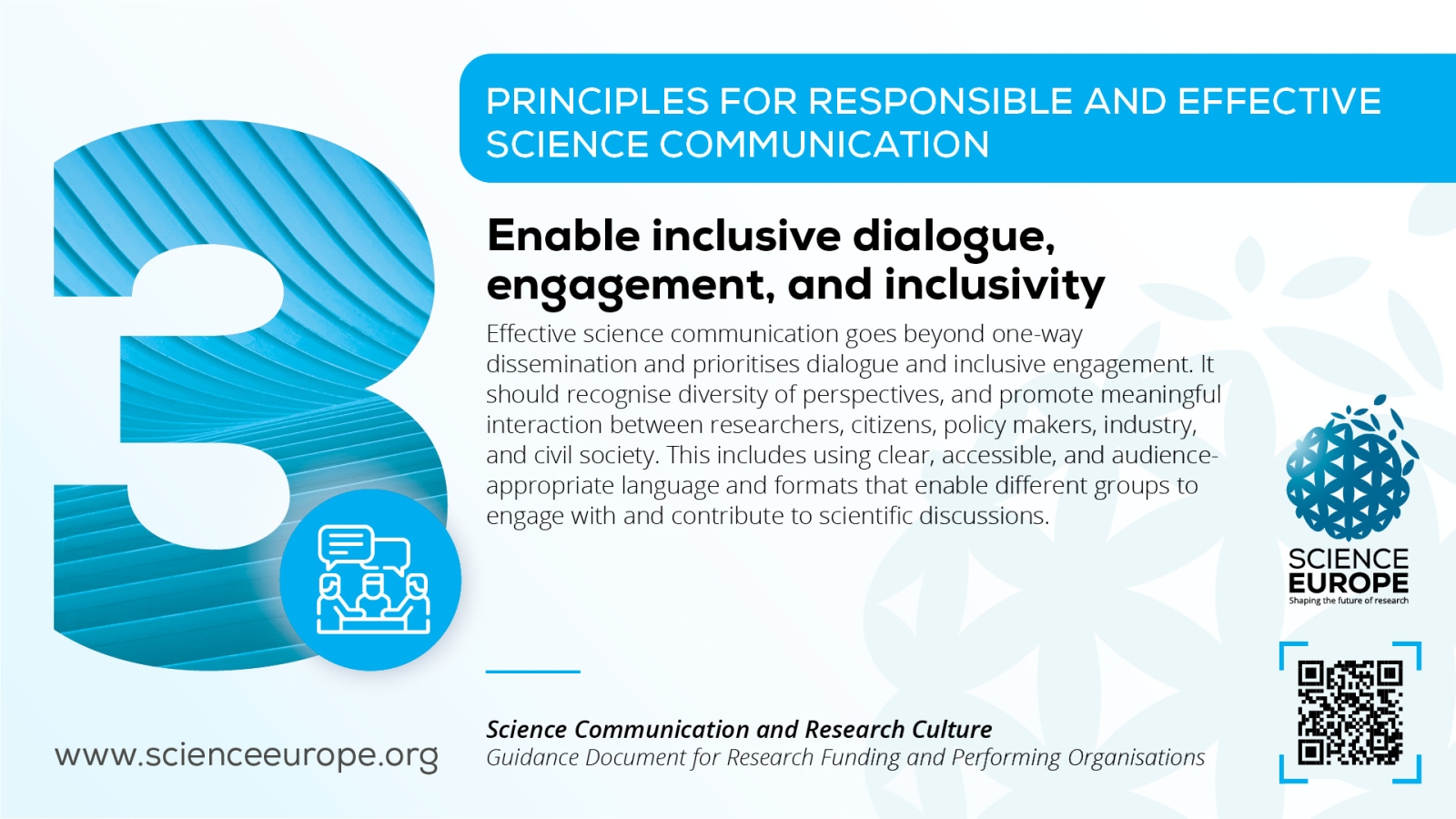 Science Europe Supporting Materials