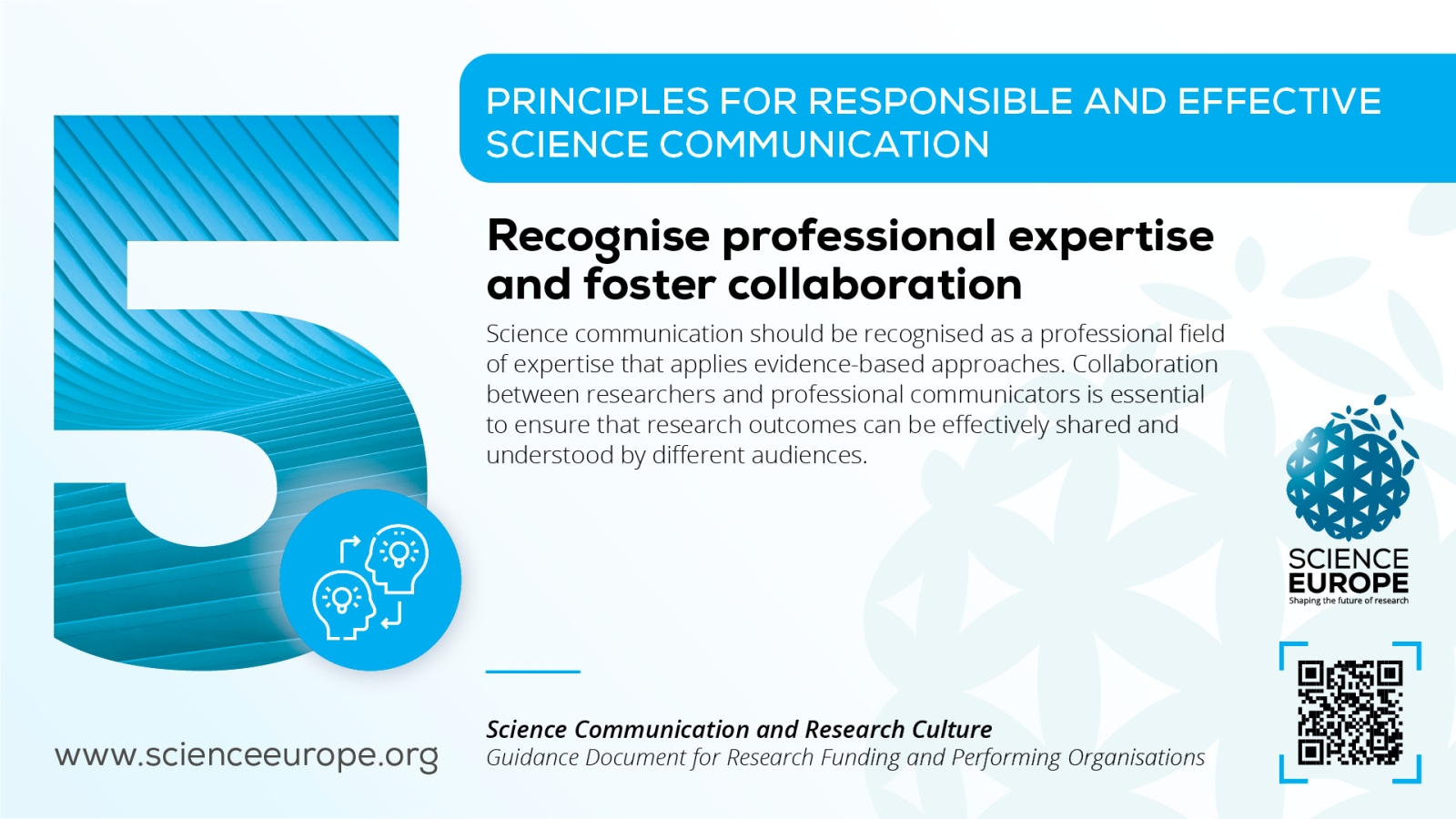 Science Europe Supporting Materials