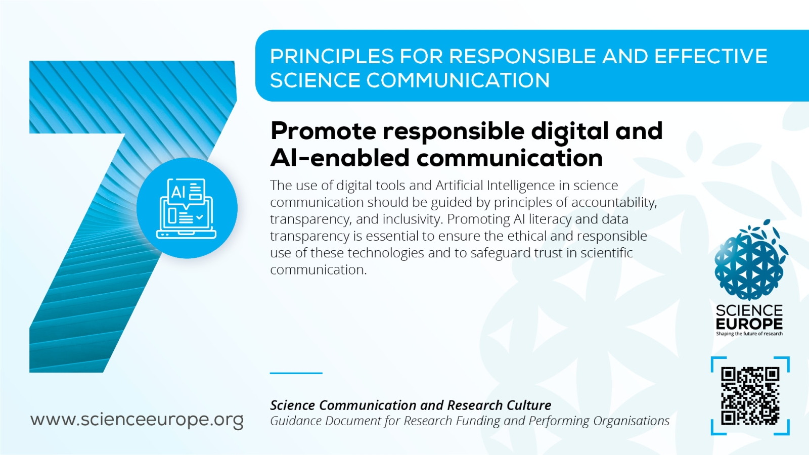 Science Europe Supporting Materials