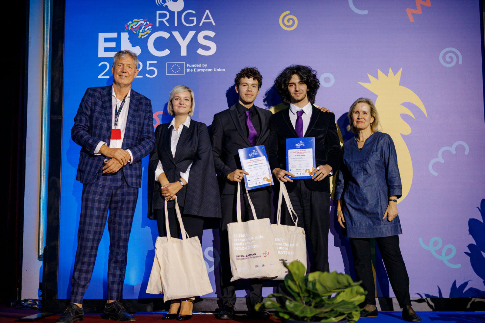 EUCYS2025 Rīgā apbalvošanas ceremonija