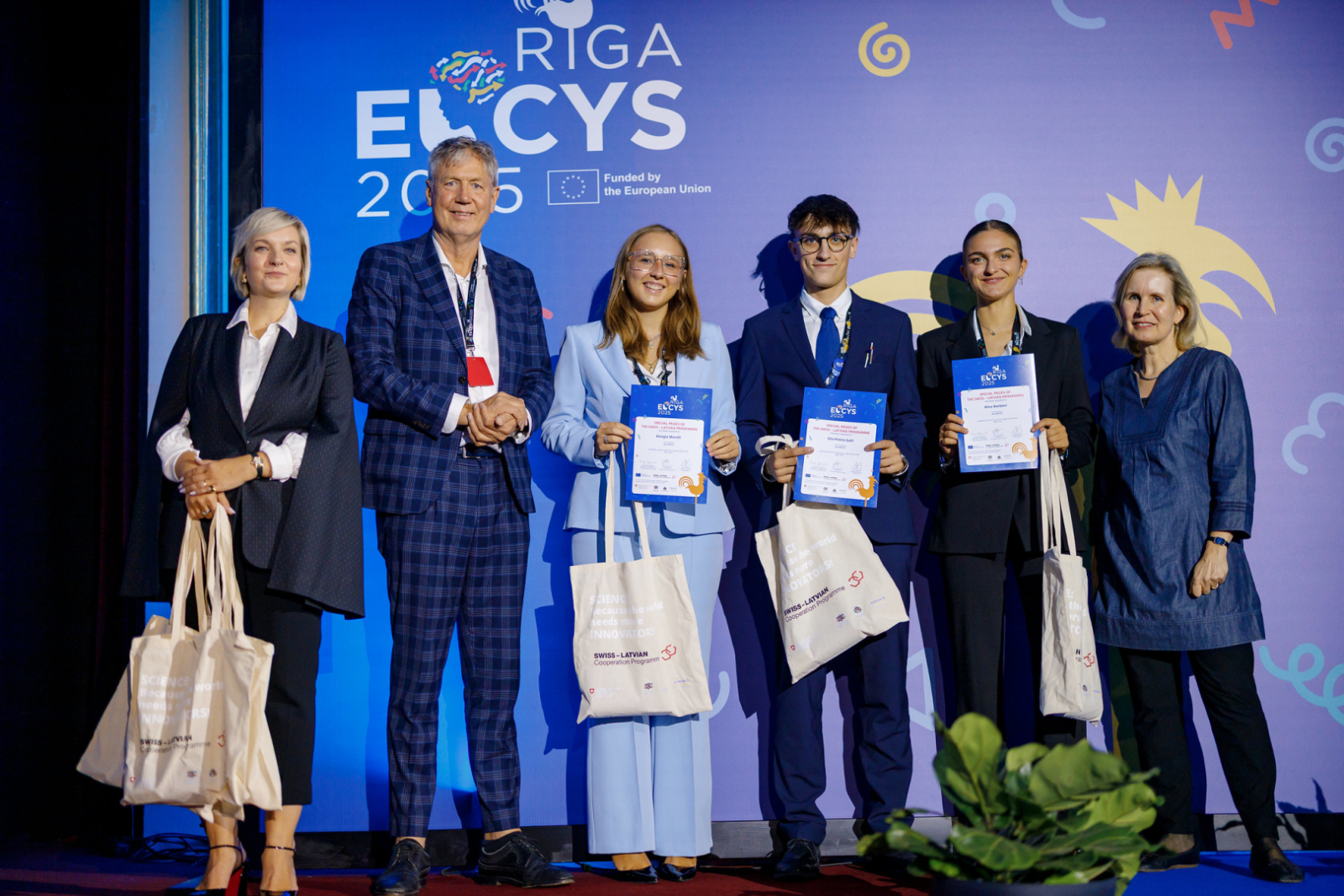 EUCYS2025 Rīgā apbalvošanas ceremonija