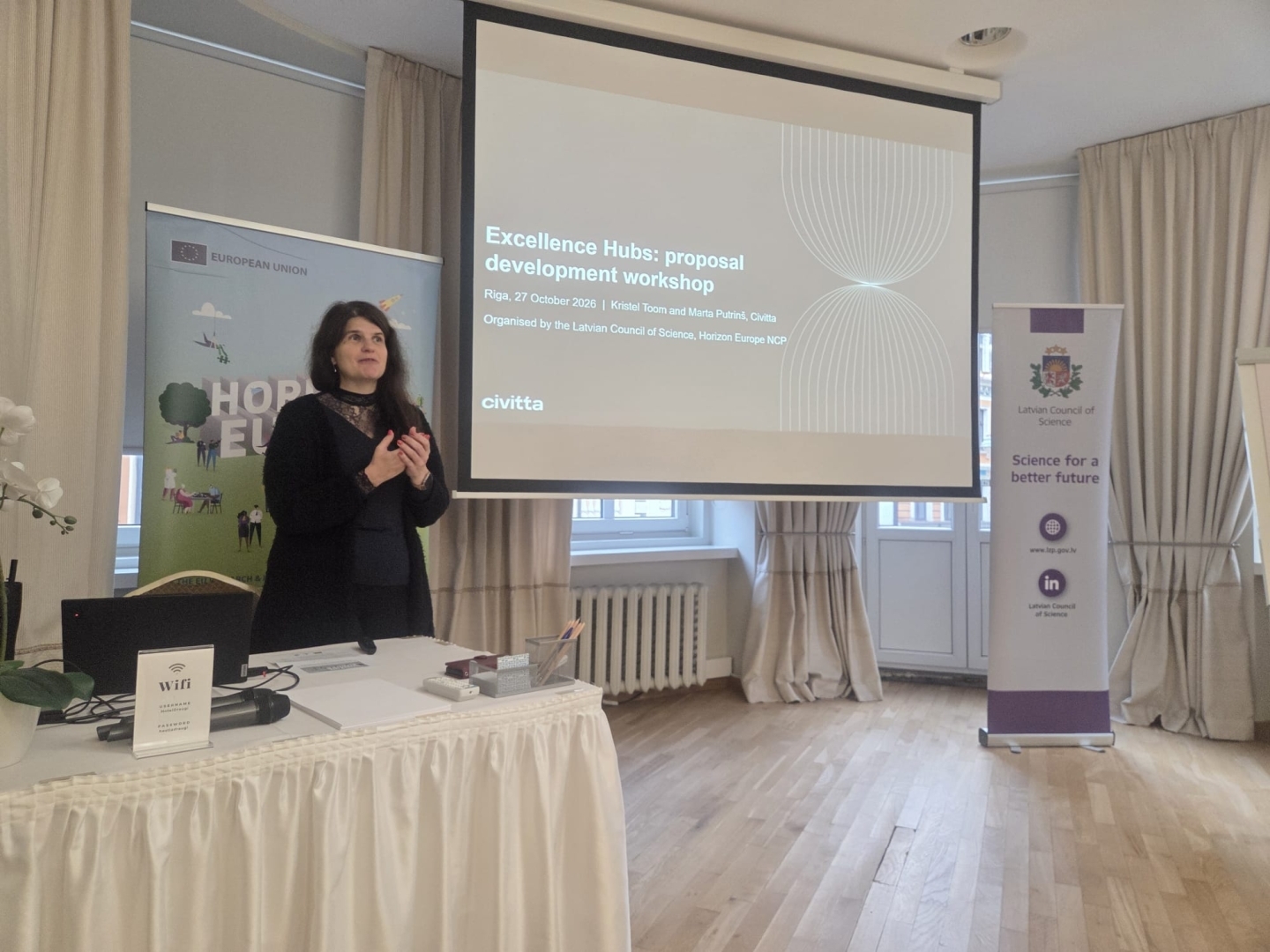 "Excellence Hubs" projektu pieteikumu rakstīšanas darbnīca