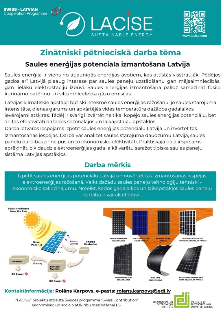 LACISE ZPD projekts