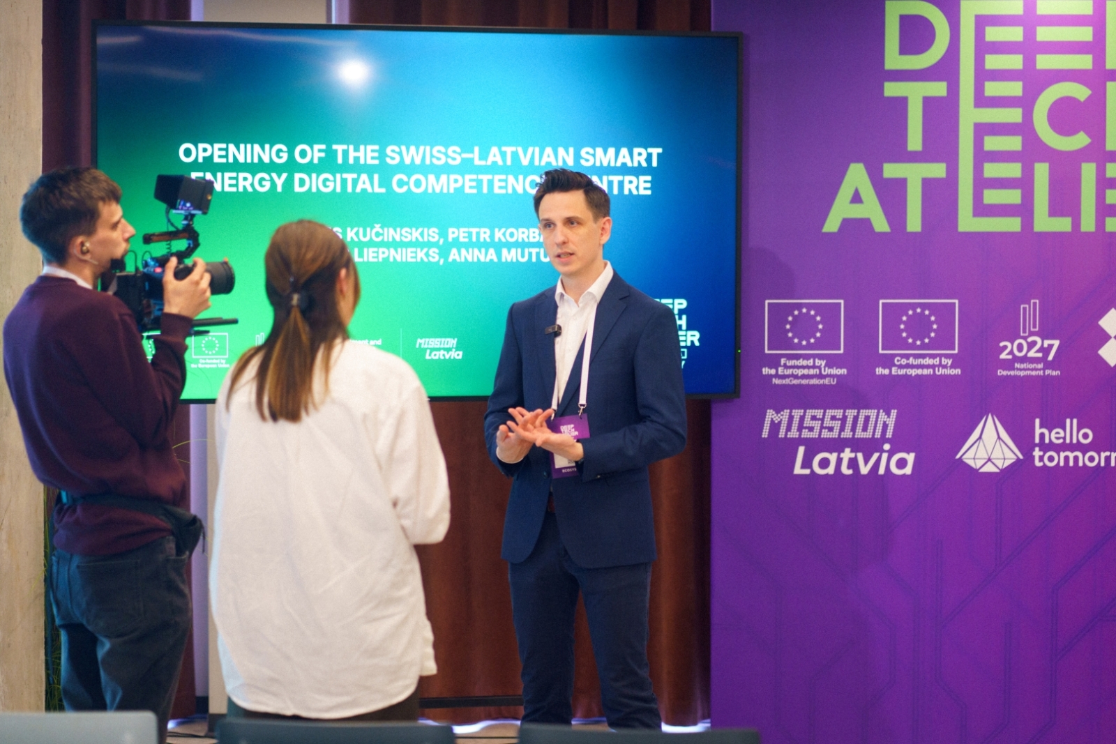 Lacise | DeepTech2026 | Digitālā centra atklāšana