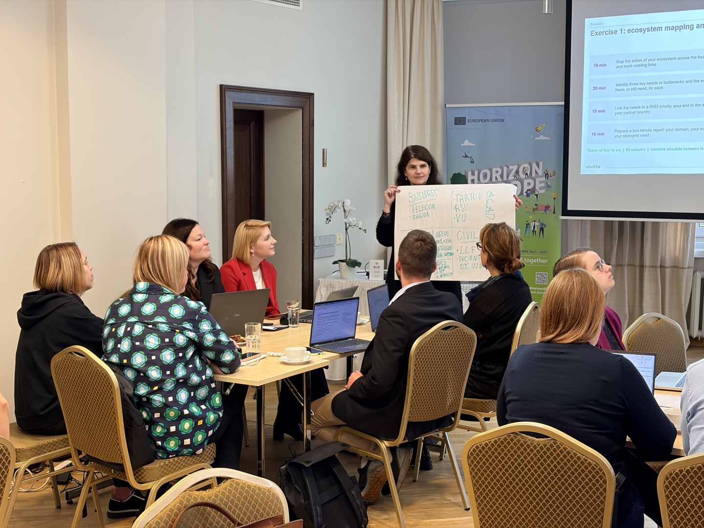 "Excellence Hubs" projektu pieteikumu rakstīšanas darbnīca