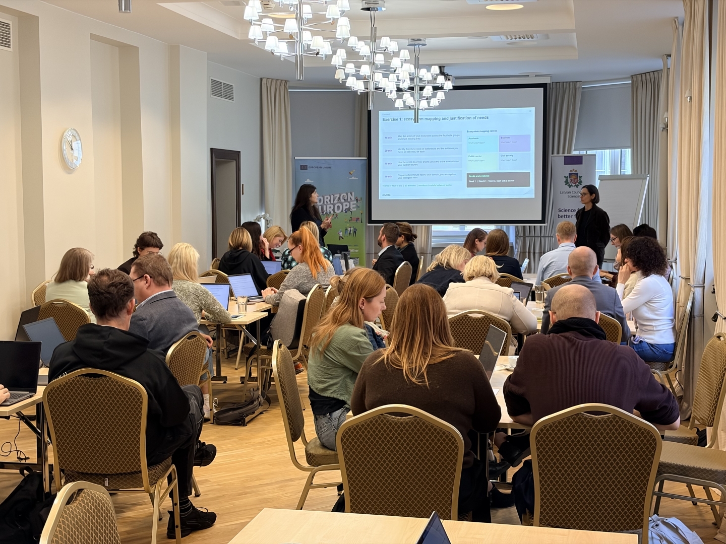 "Excellence Hubs" projektu pieteikumu rakstīšanas darbnīca