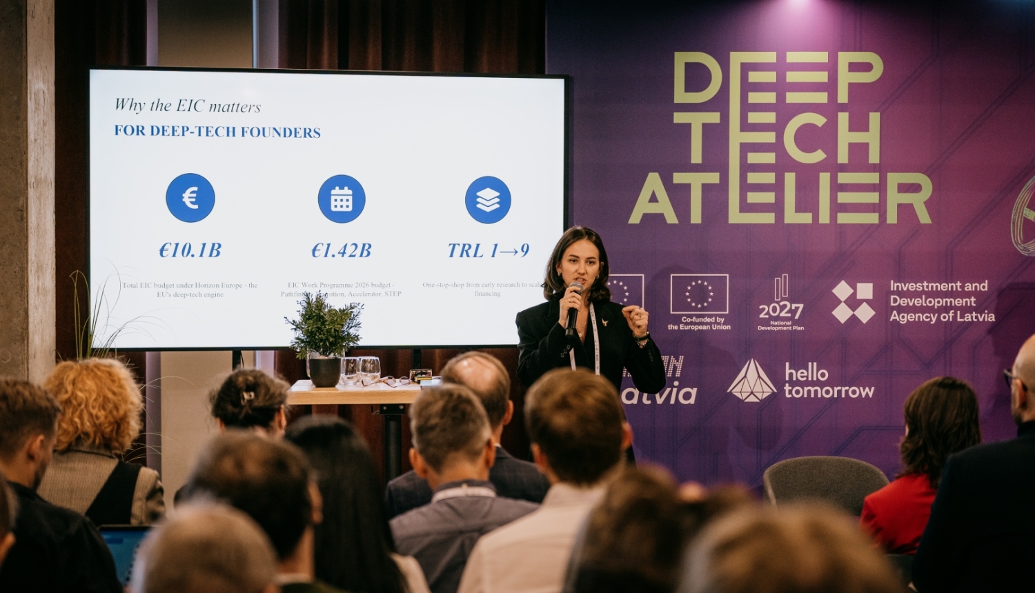 LZP piedalās DeepTech2026