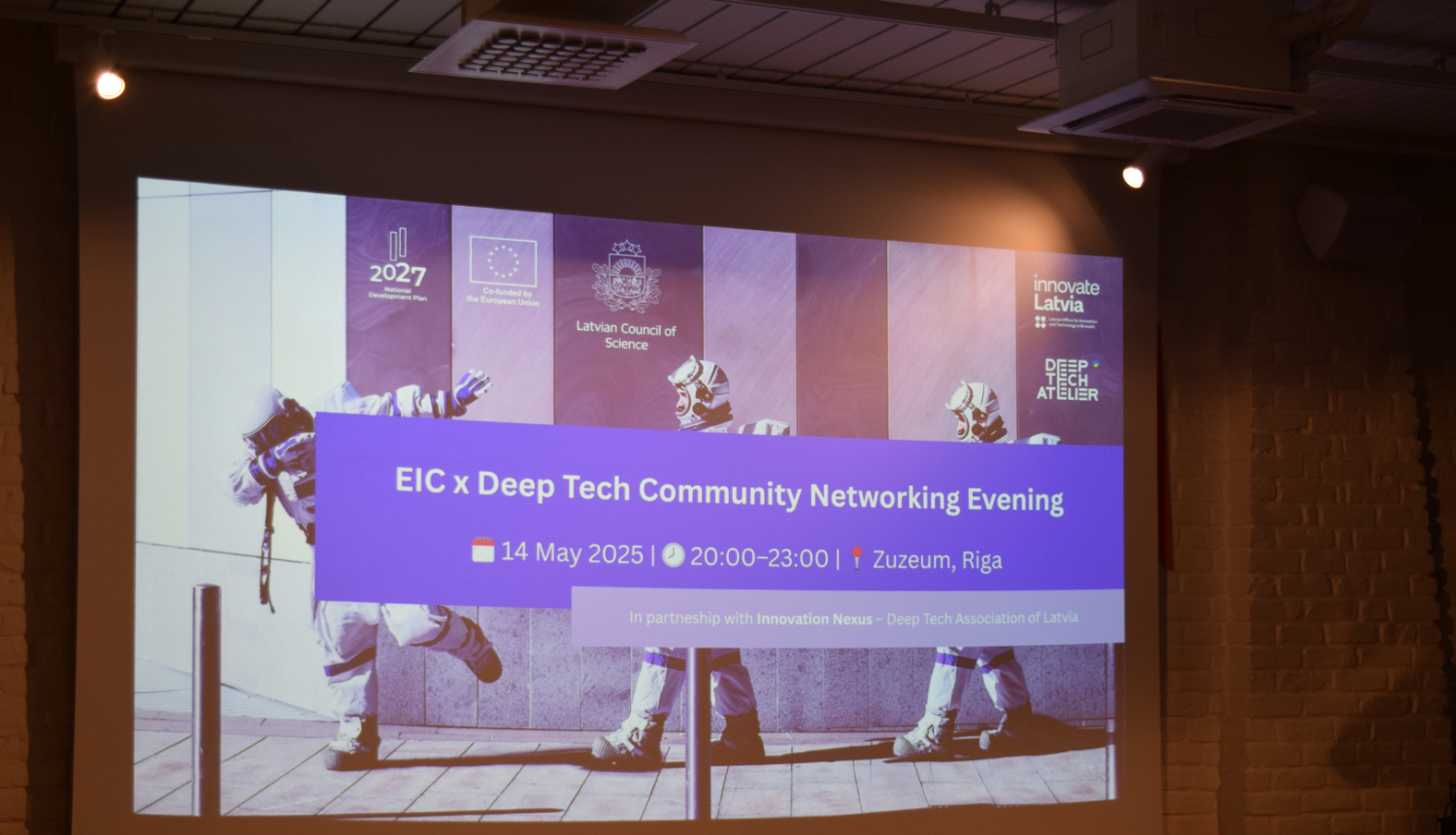 EIC x Deep Tech kopienas vakars