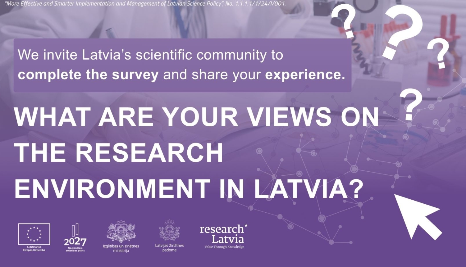 Survey banner 