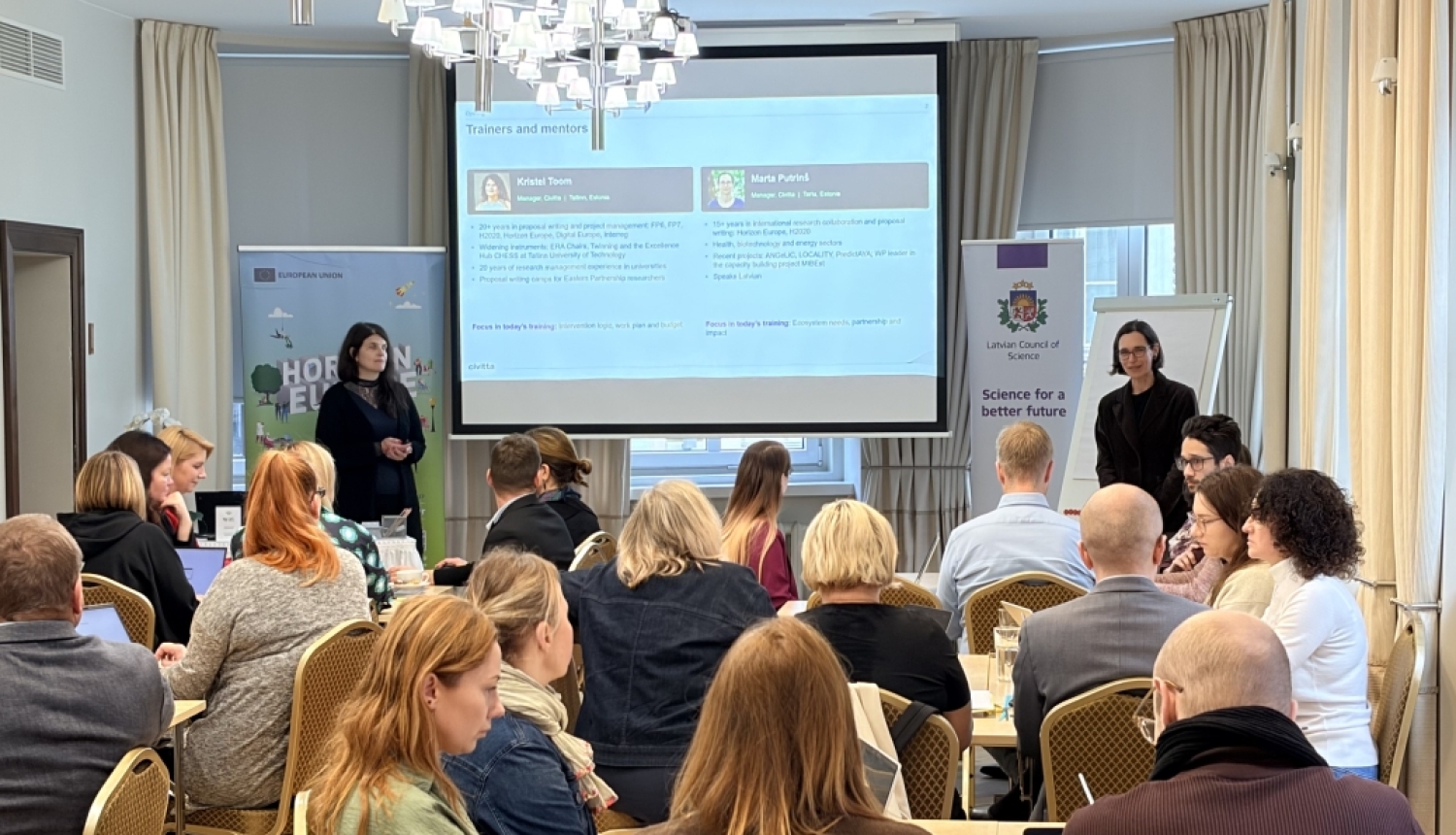 "Excellence Hubs" projektu pieteikumu rakstīšanas darbnīca