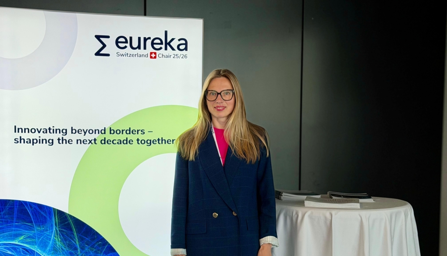 Dr. Linda Vecbiškena Eureka Šveices prezidentūras noslēguma sanāksmē