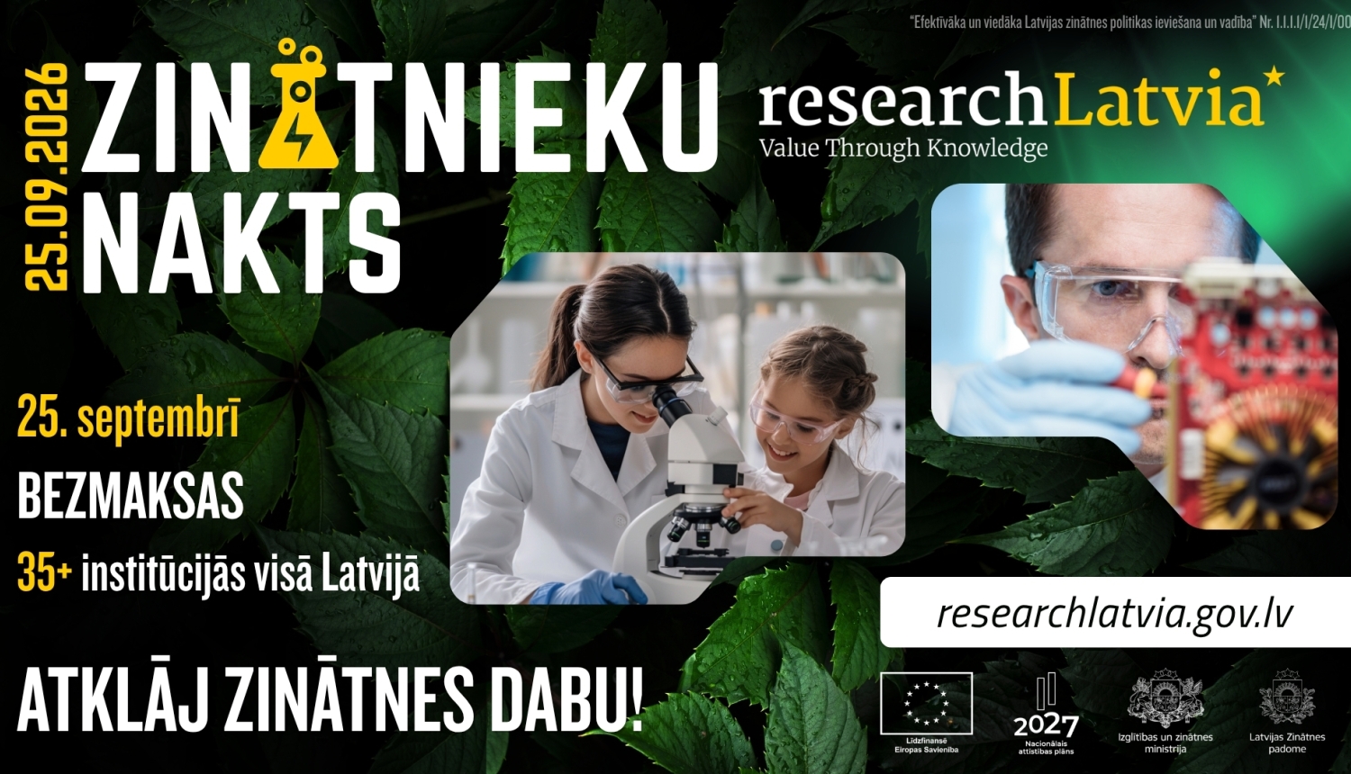 Zinātnieku nakts 2026