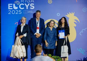 EUCYS2025 Rīgā apbalvošanas ceremonija