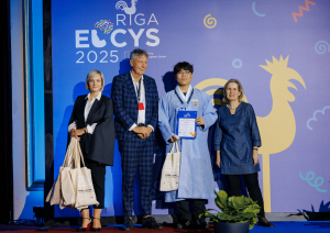 EUCYS2025 Rīgā apbalvošanas ceremonija