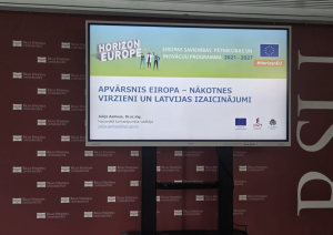 Pasākums par "Apvārsnis Eiropa" Rīgas Stradiņa universitātē