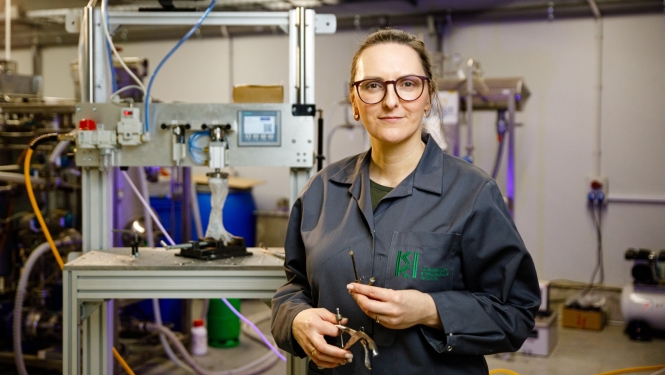Laura Andže, Latvijas Valsts koksnes ķīmijas institūts