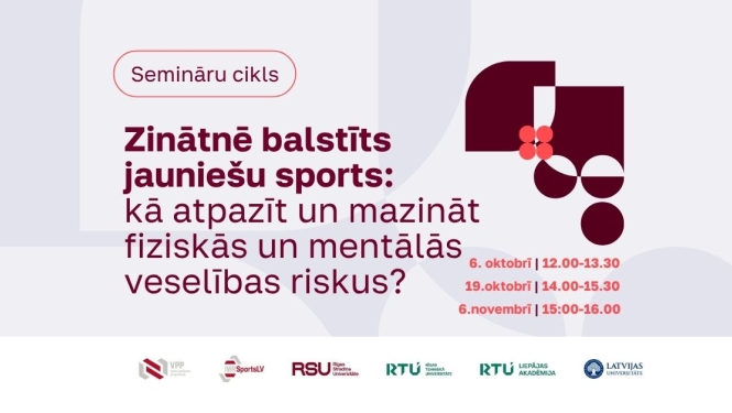 Informācija par valsts pētījumu programmas SPORTS semināriem. 
