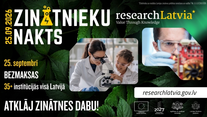 Zinātnieku nakts 2026