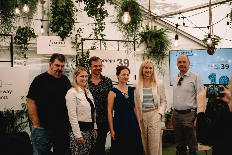 Sarunu festivāls LAMPA diskusijas dalībnieku kopbilde