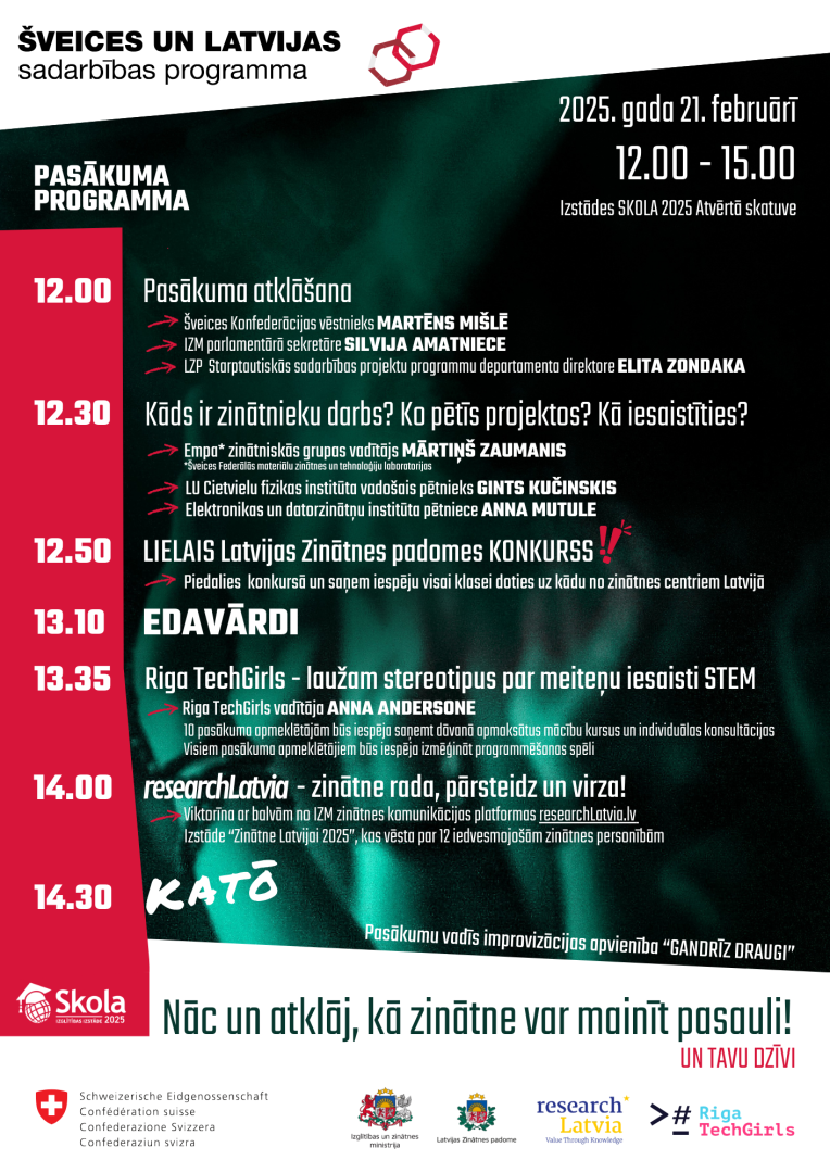Atklāšanas pasākuma programma