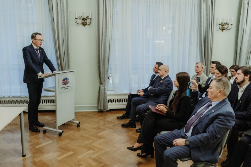 Šveices Konfederācijas vēstnieka Martēna Mišlē uzruna