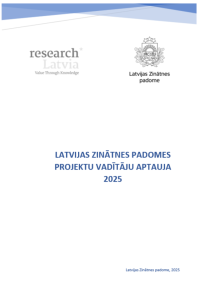 LATVIJAS ZINĀTNES PADOMES PROJEKTU VADĪTĀJU APTAUJA ANALĪZE