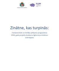 Zinātne, kas turpinās - ilgtspējas izvērtējums