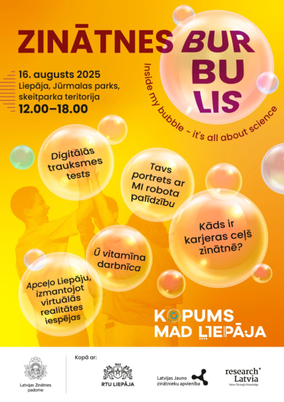 Zinātnes burbulis festivālā KOPUMS
