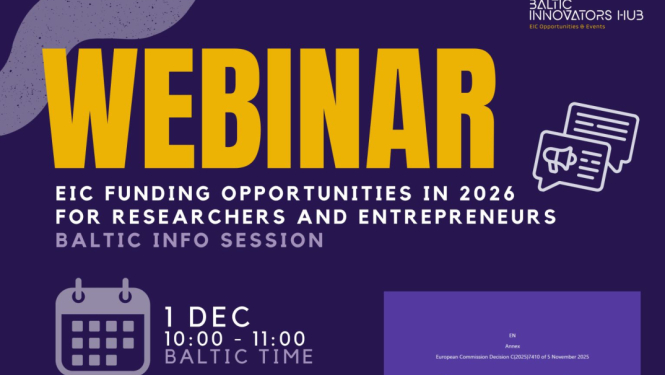 Informācijas diena par EIC Accelerator