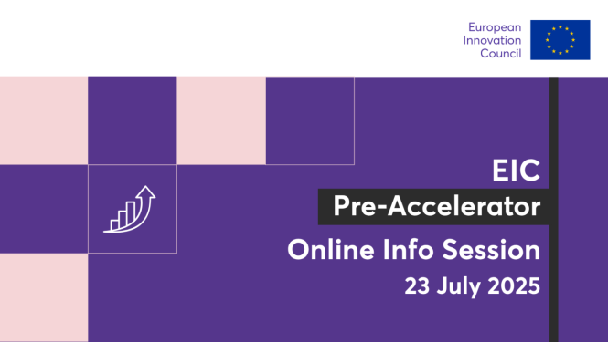 Informācijas dienas par EIC Pre-Accelerator programmu