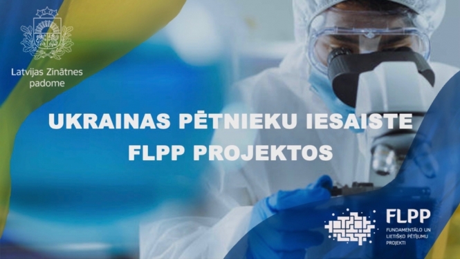 Par Ukrainas pētnieku iesaisti fundamentālo un lietišķo pētījumu projektos