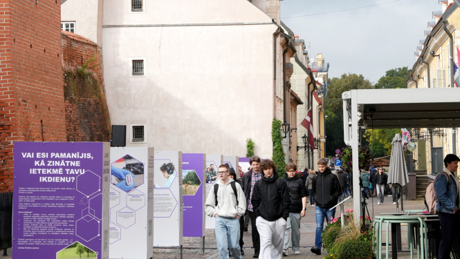 Zinātnes ielas atklāšana 2025
