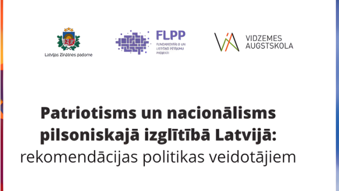 Patriotisms un nacionālisms pilsoniskajā izglītībā Latvijā