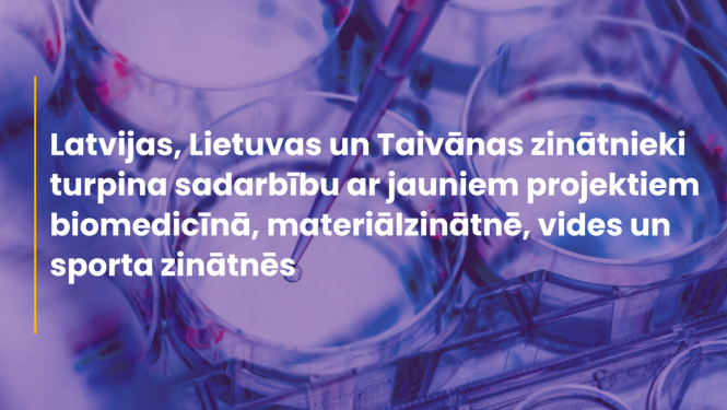 Latvijas, Lietuvas un Taivānas sadarbības