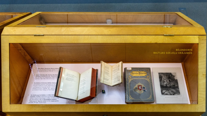 Bēlendorfs Baltijas dzejoļu krājumos. Latvijas Nacionālā bibliotēka