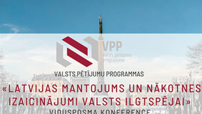 Konference “Latvijas mantojums un nākotnes izaicinājumi valsts ilgtspējai” 27. oktobrī