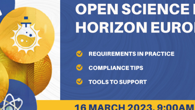 Iesakām vebināru par atvērtās zinātnes prasībām programmā Apvārsnis Eiropa