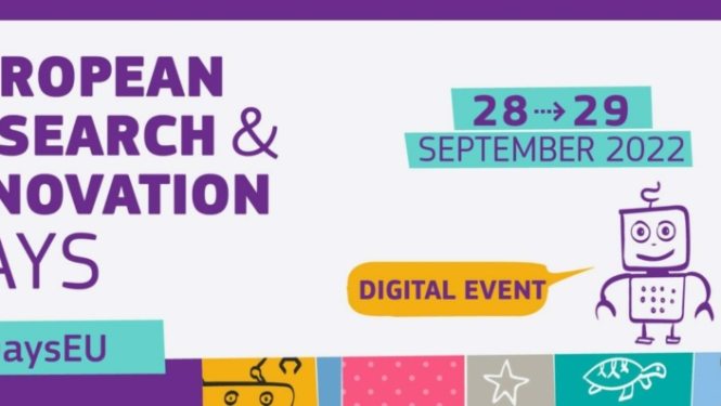 Eiropas Pētniecības un inovācijas dienas 2022 jau šonedēļ!