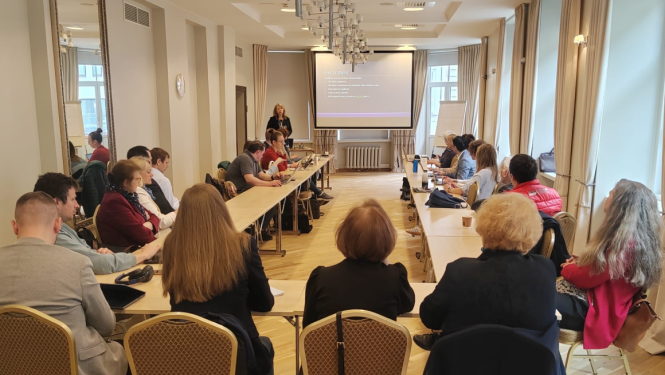 Apvārsnis Eiropa Nacionālais kontaktpunkts (NKP) rīkotā pasākuma dalībnieki 