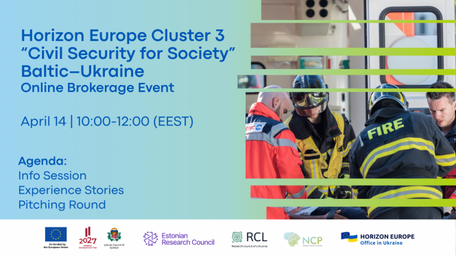 Baltijas-Ukrainas kontekbirža "Apvārsnis Eiropa" 3. klasteris